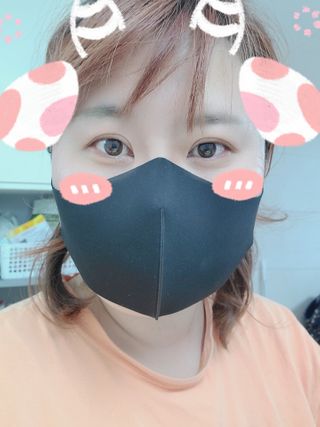 [에이블밤부] 리퓨어 쿠퍼 마스크 10color — 5점을 준 리뷰어가 2021년 3월 올린 사용 사진
