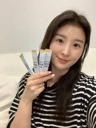 [뉴트립] ✅라이트 효소 1박스 1개월 분 (3g x 30포) — 5점을 준 리뷰어가 2023년 3월 올린 사용 사진