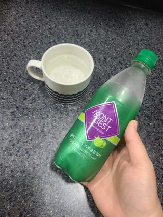 몽베스트 Montbest with Sparkling water Lime20병 — 5점을 준 리뷰어가 2022년 6월 올린 사용 사진