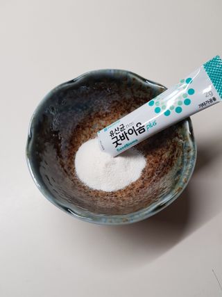 프리마인 유산균 국가지정연구소 선정, 살아있는 생유산균 200억 마리의 힘. 유산균n굿바이옴플러스 — 3점을 준 리뷰어가 2021년 12월 올린 사용 사진