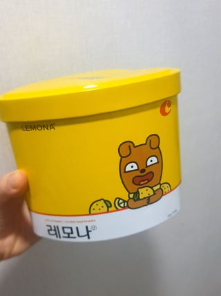 맛있는 비타민 습관 레모나 카카오프렌즈 에디션 — 5점을 준 리뷰어가 2021년 12월 올린 사용 사진