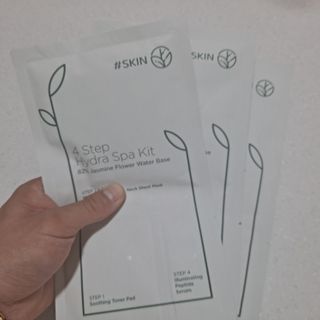 태그스킨 4스텝 주름개선 피부미백 영양 마스크팩 3개 세트(최신버전) — 5점을 준 리뷰어가 2022년 5월 올린 사용 사진