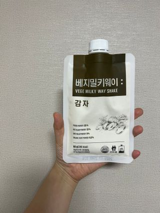 클린24시간 베지밀키웨이 감자 쉐이크 1세트 (5개) — 5점을 준 리뷰어가 2022년 9월 올린 사용 사진