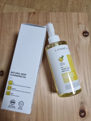 랑벨 내츄럴 딥 클렌징 오일 200ml (저자극 약산성 천연 클렌징) — 5점을 준 리뷰어가 2022년 5월 올린 사용 사진