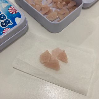 [아이스칩스] 무설탕 비건 자일리톨 캔디 7종 2개기준 — 5점을 준 리뷰어가 2021년 7월 올린 사용 사진