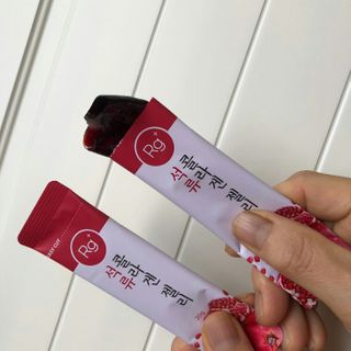 함초록 Rg+ 석류콜라겐젤리 — 5점을 준 리뷰어가 2021년 3월 올린 사용 사진