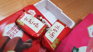 롯데제과 티코밀크초코 — 5점을 준 리뷰어가 2021년 9월 올린 사용 사진