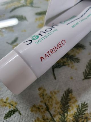 건선/아토/습진/민감성 피부 천연보습진정크림 소리온 크림 & 센시티브 크림 50g — 5점을 준 리뷰어가 2022년 1월 올린 사용 사진