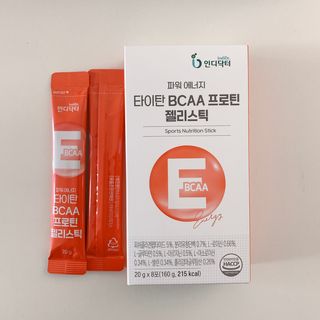 [인디닥터] 타이탄 BCAA 프로틴 젤리스틱 — 5점을 준 리뷰어가 2022년 6월 올린 사용 사진