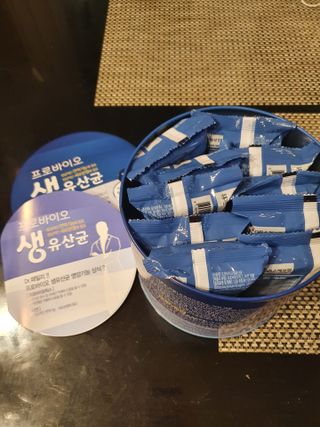 서울약사신협_프로바이오생유산균_2.5G x 100포 — 5점을 준 리뷰어가 2021년 3월 올린 사용 사진