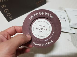 카페에르곤 바리스타 핸드 드립백커피 대용량 15g / 지중해오후 2시 — 5점을 준 리뷰어가 2021년 11월 올린 사용 사진