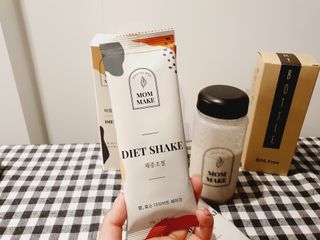 [맘메이크] 체중조절 다이어트 쉐이크 — 5점을 준 리뷰어가 2021년 9월 올린 사용 사진
