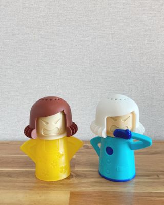 원달러샵 찌든때 굿바이 앵그리마마 전자레인지 스팀클리너 + 쿨마마 냉장고 탈취제 — 3.5점을 준 리뷰어가 2020년 12월 올린 사용 사진