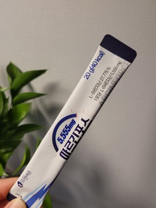 자연에온 아르긴포스 L-아르기닌 5555mg 스틱 15개입 1박스 — 5점을 준 리뷰어가 2021년 5월 올린 사용 사진