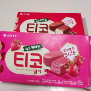 롯데제과 티코밀크초코 — 4점을 준 리뷰어가 2021년 9월 올린 사용 사진