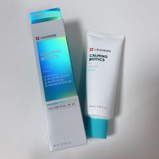 리더스코스메틱 리더스 카밍 바이오틱스 크림 마스크 — 5점을 준 리뷰어가 2021년 2월 올린 사용 사진