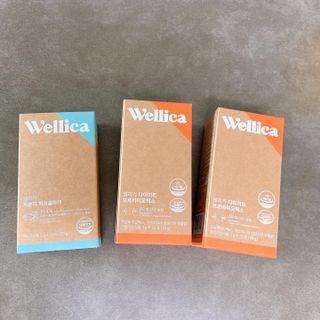 웰리카 다이어트 프로바이오틱스  20포 + 웰리카 저분자 피쉬콜라겐 10포 — 5점을 준 리뷰어가 2021년 5월 올린 사용 사진