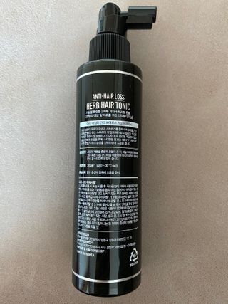 다슈코리아 다슈 데일리 안티 헤어로스 허브 헤어토닉 150ml — 5점을 준 리뷰어가 2021년 2월 올린 사용 사진