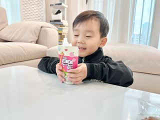 나우캠페인용 [한미사이언스] 우리 아이 튼튼, 엄마 마음 든든! 마시는텐텐 플러스 (100ml*10입) — 5점을 준 리뷰어가 2023년 12월 올린 사용 사진