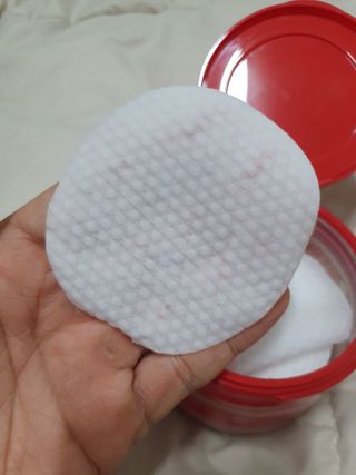 메디필 레드 락토 콜라겐 필링패드 — 5점을 준 리뷰어가 2021년 3월 올린 사용 사진
