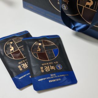 광동생활건강 [광동] 바르게 만든 녹용, 광동정녹청 — 4점을 준 리뷰어가 2022년 1월 올린 사용 사진