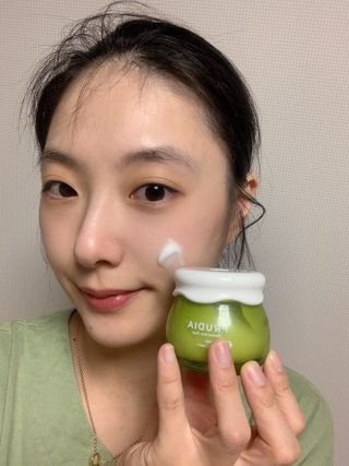 [후르디아] 민감피부 수분크림 비건 아보카도 크림 — 5점을 준 리뷰어가 2022년 12월 올린 사용 사진