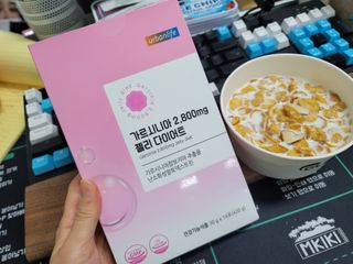 주식회사 얼굴반쪽 [얼굴반쪽 가르시니아 2,800mg] x 14포 1주 젤리 다이어트 보조제 체지방감소 — 4.5점을 준 리뷰어가 2021년 10월 올린 사용 사진