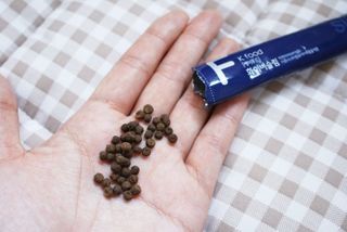똥기사의 케이푸드 화이버슬림 — 4.5점을 준 리뷰어가 2021년 2월 올린 사용 사진