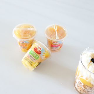 돌 MF[Dole] 파인애플컵/망고컵/복숭아컵 198g 6입X1박스 (맛 1가지 랜덤 발송) — 5점을 준 리뷰어가 2023년 6월 올린 사용 사진