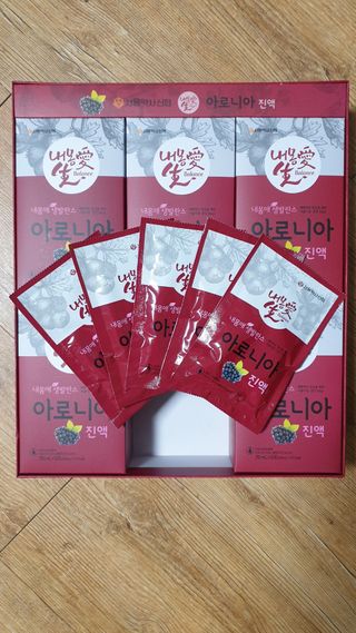 서울약사신협_내몸애생발란스아로니아_70ml x 30포 — 4점을 준 리뷰어가 2021년 7월 올린 사용 사진