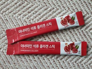 이너미인 석류 콜라겐 스틱 — 5점을 준 리뷰어가 2021년 1월 올린 사용 사진