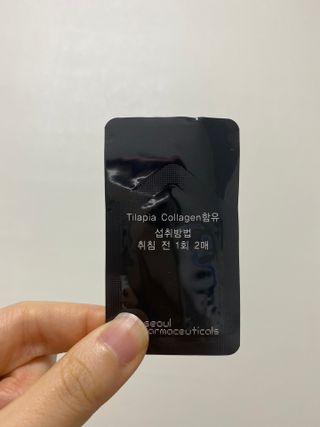 프리마인 귀족의 콜라겐, 92배 흡수율. 럭셔리 프리미엄 CH.V콜라겐필름 30매 — 5점을 준 리뷰어가 2021년 9월 올린 사용 사진