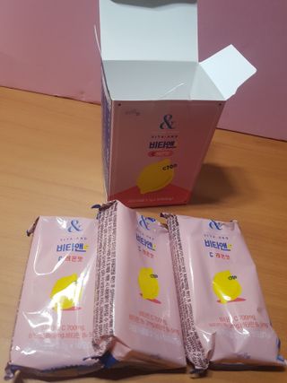 비타앤C 레몬맛, 망고맛 — 4.5점을 준 리뷰어가 2021년 4월 올린 사용 사진