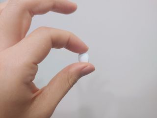 입 냄새 완화에 도움을 주는 에티켓 캔디 앳캔디 스트롱민트 — 5점을 준 리뷰어가 2021년 1월 올린 사용 사진