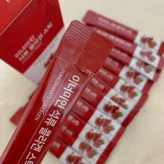 이너미인 석류 콜라겐 스틱 — 5점을 준 리뷰어가 2021년 1월 올린 사용 사진