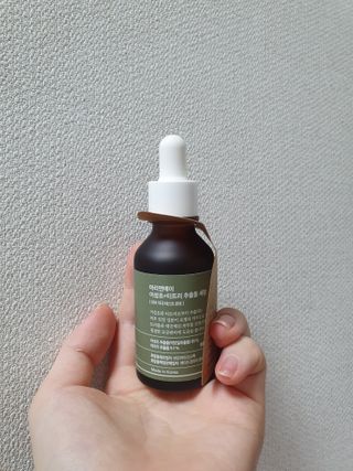 마리엔메이 센서티브 수딩 젤 크림 + 어성초 티트리 추출물 세럼 + 어성초 티트리 모공 클렌징 폼 — 5점을 준 리뷰어가 2021년 9월 올린 사용 사진