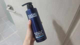 다슈코리아 다슈 데일리 단백질 한방 두피 골드 샴푸 500ml — 5점을 준 리뷰어가 2021년 1월 올린 사용 사진