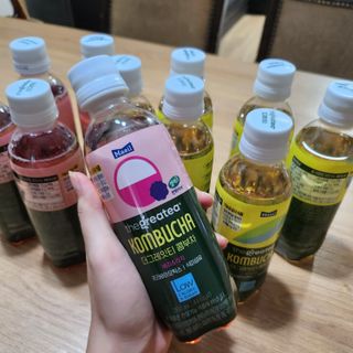 더그레잇티 콤부차 [매일유업] 더그레잇티 44kcal 콤부차 300ml *12개입 (오리지널 6개+베리리치 6개) — 4.5점을 준 리뷰어가 2023년 7월 올린 사용 사진