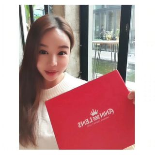 앤365 [ANN365LENS] 저스트 블랙, 초코 2종 중 택일 — 5점을 준 리뷰어가 2021년 12월 올린 사용 사진