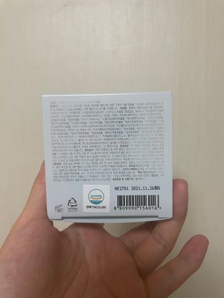 The Fact 더 팩트 내추럴 에스에프엔 에이틴 시니어 크림 — 5점을 준 리뷰어가 2021년 3월 올린 사용 사진