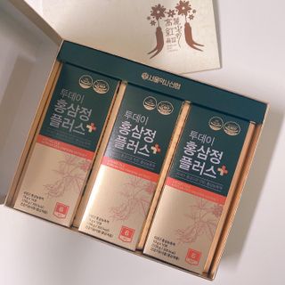 서울약사신협_투데이홍삼정플러스스틱_10g x 30포 — 5점을 준 리뷰어가 2021년 7월 올린 사용 사진