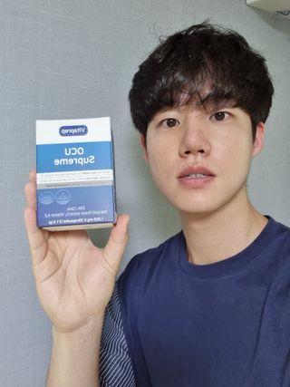 뉴트리션팩토리 비타프렙 오큐슈프림 루테인 오메가3 1050mg — 5점을 준 리뷰어가 2021년 7월 올린 사용 사진
