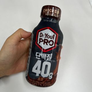 닥터유 프로 단백질 드링크 40g 초코 닥터유 프로 단백질드링크 40g 초코 — 4.5점을 준 리뷰어가 2024년 9월 올린 사용 사진