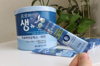 서울약사신협_프로바이오생유산균_2.5G x 100포 — 5점을 준 리뷰어가 2021년 6월 올린 사용 사진