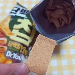맛있게 채우는 단백질 12g, 닥터유 단백질칩 — 5점을 준 리뷰어가 2023년 12월 올린 사용 사진