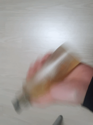 레베코코 골든드립 헤어로스앤 스칼프 토닉 64 — 5점을 준 리뷰어가 2021년 11월 올린 사용 사진