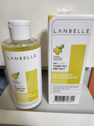 랑벨 내츄럴 딥 립앤아이 리무버 210ml — 5점을 준 리뷰어가 2022년 6월 올린 사용 사진