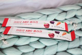 아임오 ABC 콜라겐 젤리 14포 — 5점을 준 리뷰어가 2021년 11월 올린 사용 사진