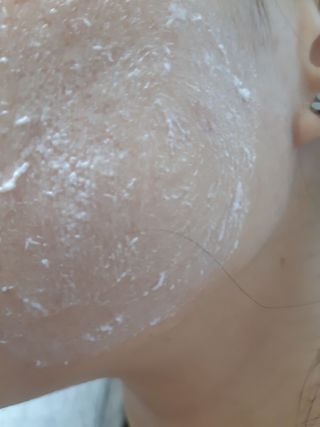 리더스코스메틱 리더스 카밍 클리어 밀크 필 클렌즈 밤 — 5점을 준 리뷰어가 2021년 1월 올린 사용 사진