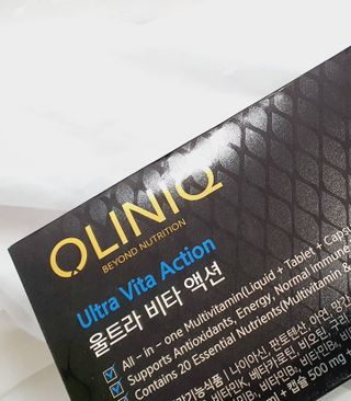 올리닉 울트라비타액션 — 5점을 준 리뷰어가 2021년 8월 올린 사용 사진